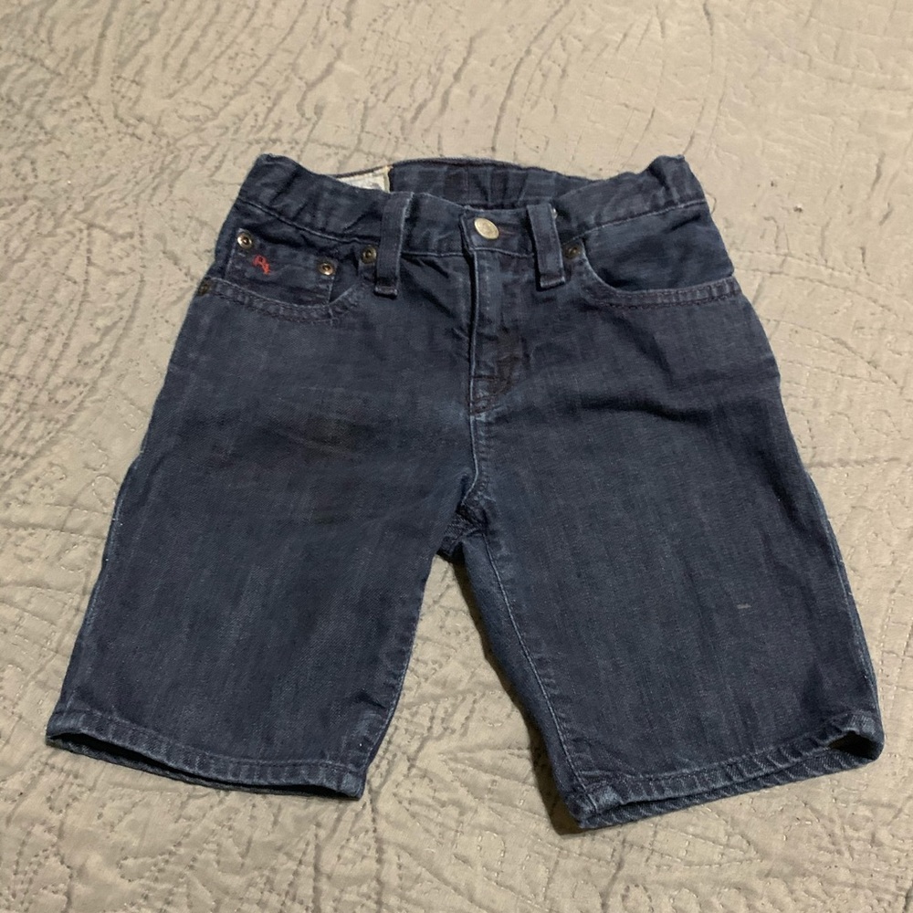 Polo Dark Denim Shorts
